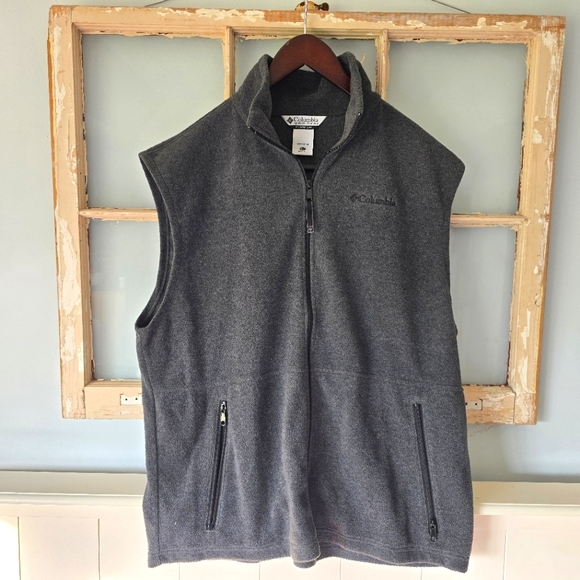 XLT Mens Vest Gray Columbia - Picture 1 of 3